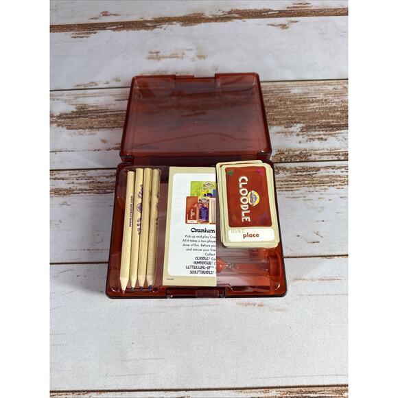 Cranium CLOODLE Can You Draw It? Game in TRAVEL Case 2010 - Picture 2 of 2